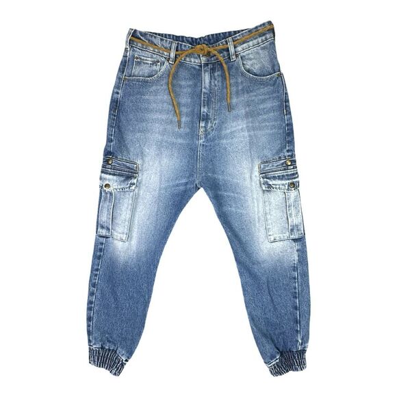 SER.O.YA Veronica Drop Crotch Joggers - SR03-4047 - Size 27 - Tahoe - Picture 2 of 9